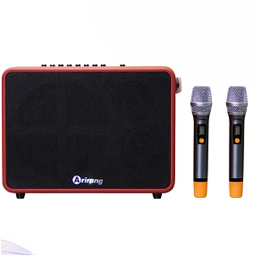 Loa xách tay 300W kèm micro không dây